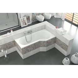 Акриловая ванна Excellent Be Spot 160x80 WAEX.BSP16WH белая глянцевая