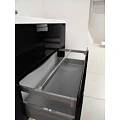 Тумба под раковину Aquaton Римини 80 1A138301RN950 чёрная