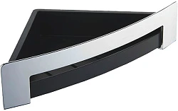 Полка Bemeta Cytro 102208272 для душа, черная матовая/хром