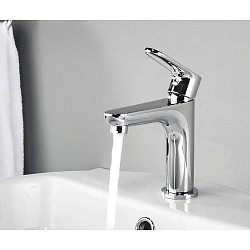 Смеситель для раковины Wasserkraft Leine 3504 хром
