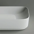 Раковина накладная Ceramica Nova Element CN5021 белая глянцевая