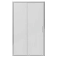 Душевая дверь в нишу Bravat Line 120x200см BD120.4101A профиль хром, стекло прозрачное