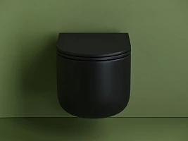 Унитаз подвесной Ceramica Nova Ulma CN4006MB черный матовый