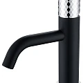 Смеситель для раковины Boheme Stick 121-BCR черный / хром