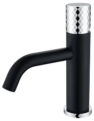 Смеситель для раковины Boheme Stick 121-BCR черный / хром