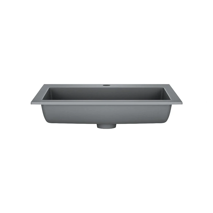 Раковина встраиваемая Vincea 60см VCB-13600G серая матовая