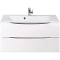 Тумба под раковину BelBagno Marino 80 MARINO-CER-800-2C-SO-BL-P белая глянцева