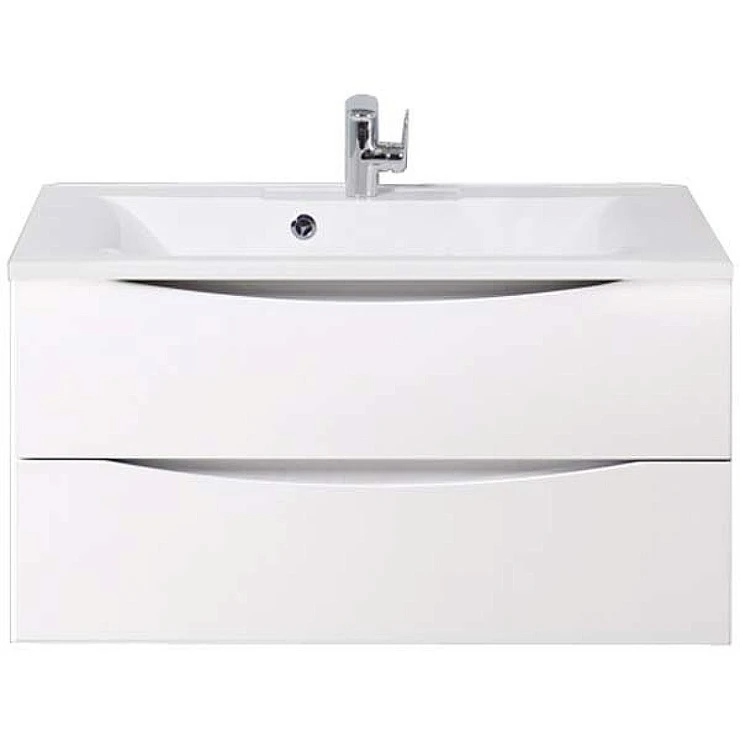 Тумба под раковину BelBagno Marino 80 MARINO-CER-800-2C-SO-BL-P белая глянцева