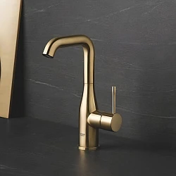 Смеситель для раковины Grohe Essence New 23462GN1 золото матовое