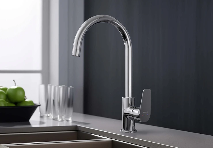 Смеситель для кухни Aquatek Бетта AQ1182CR хром