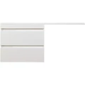 Тумба под раковину Style Line Даллас 130 СС-00002352 белый глянец