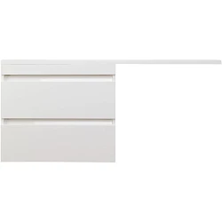 Тумба под раковину Style Line Даллас 130 СС-00002352 белый глянец
