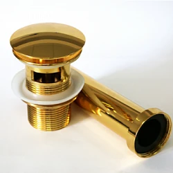 Донный клапан для раковины Melana MLN-TB51 Золото