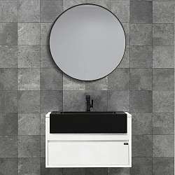 Комплект мебели Black & White U901.0800, 80x51,2x48