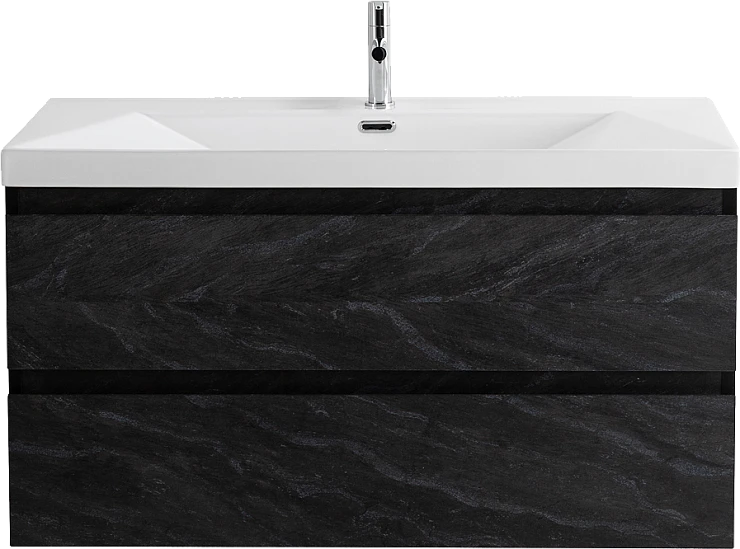 Тумба с раковиной Cezares Molveno 100 bianco ghiaccio