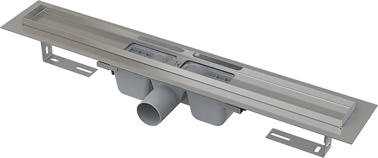 Душевой лоток AlcaPlast APZ1 650 с опорами, хром