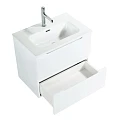 Тумба под раковину BelBagno Etna 50 ETNA39-500/390-2C-SO-BL-P белая глянцевая
