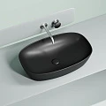 Раковина накладная Ceramica nova Element 600*380*138мм CN6049MB черная матовая