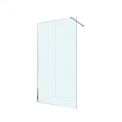 Душевая стенка BERGES SKY 140x200см 064007 профиль хром, стекло прозрачное