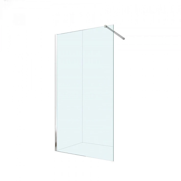 Душевая стенка BERGES SKY 140x200см 064007 профиль хром, стекло прозрачное