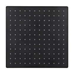 Верхний душ BERGES NARDIS S BLACK 072002 черный матовый