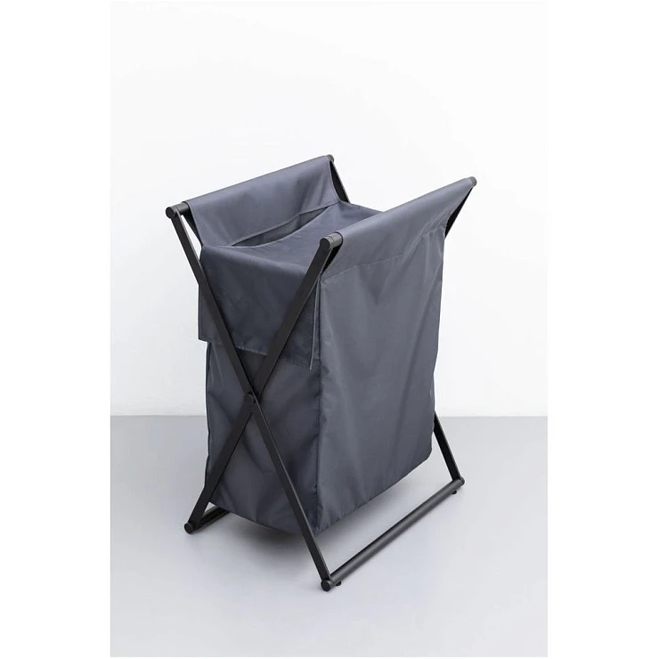 Корзина для белья Allen Brau Priority 00312049 черный/серый