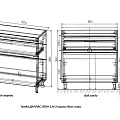 Тумба с раковиной Style Line Даллас ЛЕОН 120 напольная, левая, белый глянец