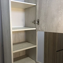 Шкаф-пенал Comforty Верона 35см 00004137140CF дуб белый