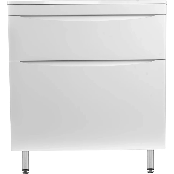 Тумба под раковину Style Line Бергамо мини 80 СС-00002314 антискрейч белый матовый
