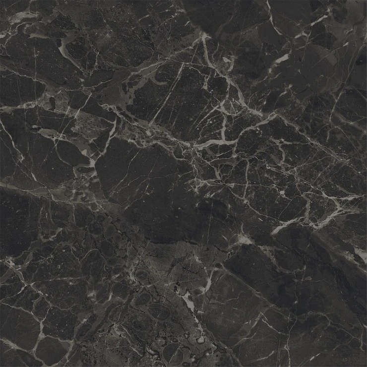 Керамогранит Kerama Marazzi Коррер 50,2x50,2 см черный лаппатированный