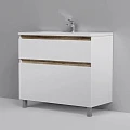 Тумба с раковиной AM.PM X-Joy 100 напольная, белый глянец