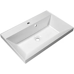 Раковина встраиваемая BelBagno 70см BB700/450-LV-MR-AST белая