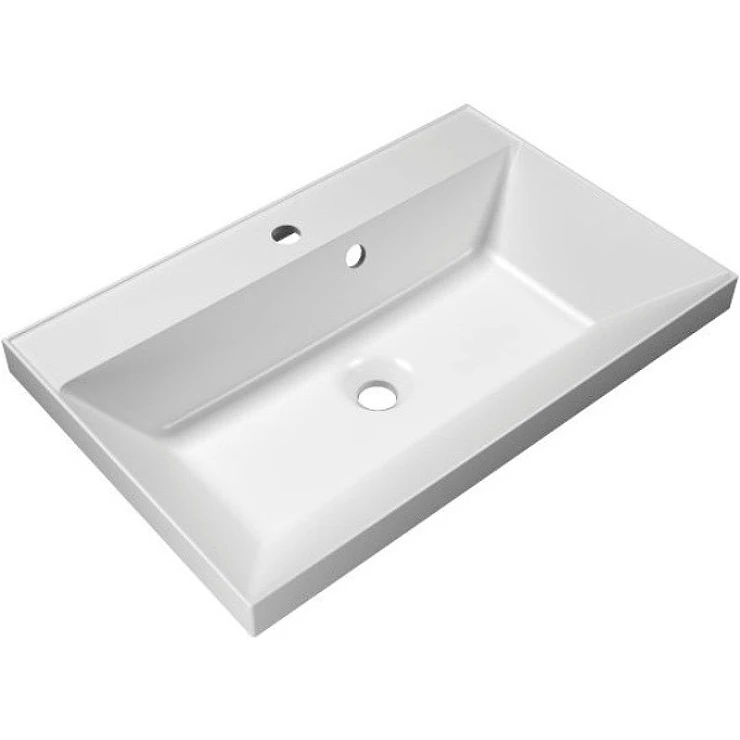 Раковина встраиваемая BelBagno 70см BB700/450-LV-MR-AST белая
