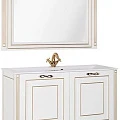 Мебель для ванной Aquanet Паола 120 белый/золото литьевой мрамор