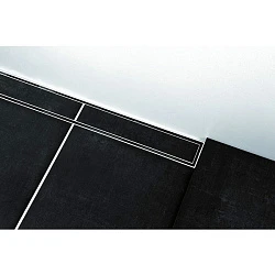 Комплект Tece linus 2  в 1 с основой для плитки tile steel 15103079