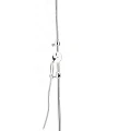 Душевая стойка Cezares Golf GOLF-CVD-01-M хром