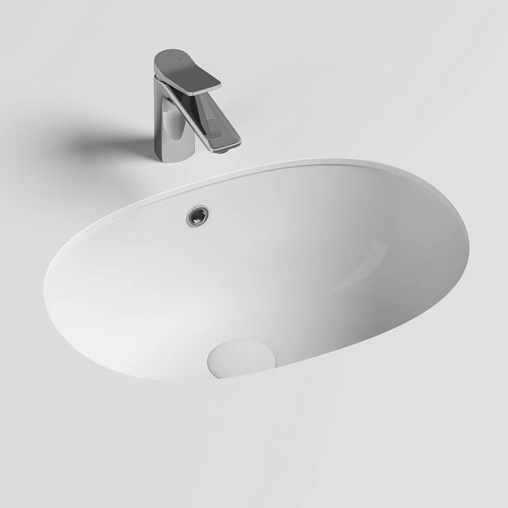 Раковина встраиваемая под столешницу Ceramica Nova Element 56.5см CN6044 белая