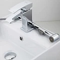 Смеситель для раковины Gappo Jacob G1207 с гигиеническим душем, хром