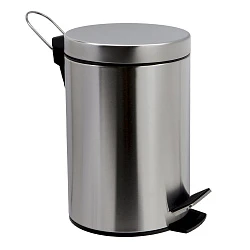 Ведро для мусора Wasserkraft K-665 5л, хром