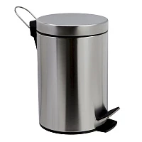 Ведро для мусора Wasserkraft K-665 5л, хром