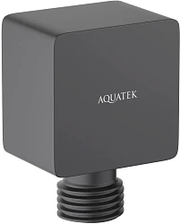 Шланговое подключение для душа Aquatek AQ2459MB черный матовый