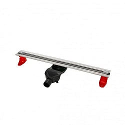 Душевой лоток Berges Super Slim 80 090154 хром матовый