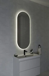 Зеркало Cersanit ECLIPSE smart  50*122 с подсветкой овальное 64150