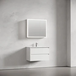 Зеркало-шкаф Sancos Evoke 80 SC8080 с подсветкой