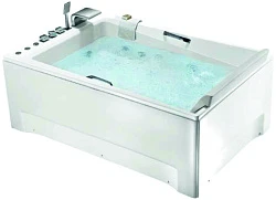 Акриловая ванна Orans 120x180 с гидромассажем OLS-BT65105 L белая глянцевая