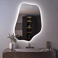 Зеркало фигурное с подсветкой Miralls Burgos Extra 684х900 6000-K