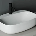 Раковина накладная Ceramica Nova Element CN5012 белая глянцевая