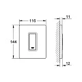 Кнопка смыва Grohe Skate Cosmopolitan 38784000 хром глянцевая