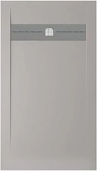 Душевой поддон Allen Brau Infinity 140x80см 8.21004-PGM платина