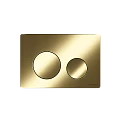 Кнопка смыва Ceramica Nova Balance Circle CN12-001BG золото брашированное